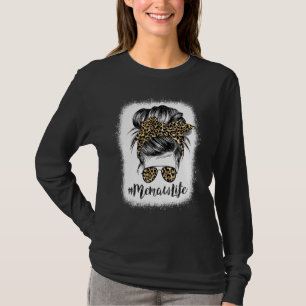 Classy Memaw Life With Leopard Pattern Shades T-Shirt