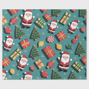 Classy Merry Christmas Wrapping Paper