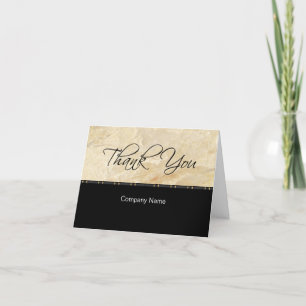 Classy Mini Business Thank You Cards