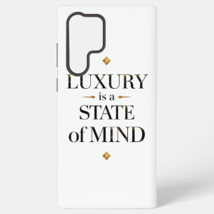 Classy Minimalist Luxury State Of Mind Samsung Galaxy Case