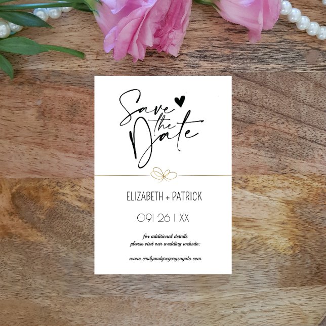 Classy minimalist ,owls in love save the date invitation (Creator Uploaded)