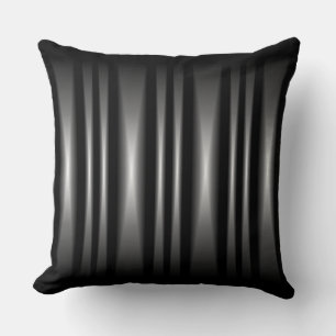 Classy Modern Black and White Pattern Cushion