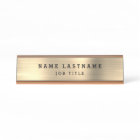 Classy Modern Executive Gold Professional 