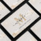 Classy Modern Gold Foil Monogram & Name