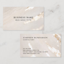 Classy Modern Gold Foil Professional Business Card