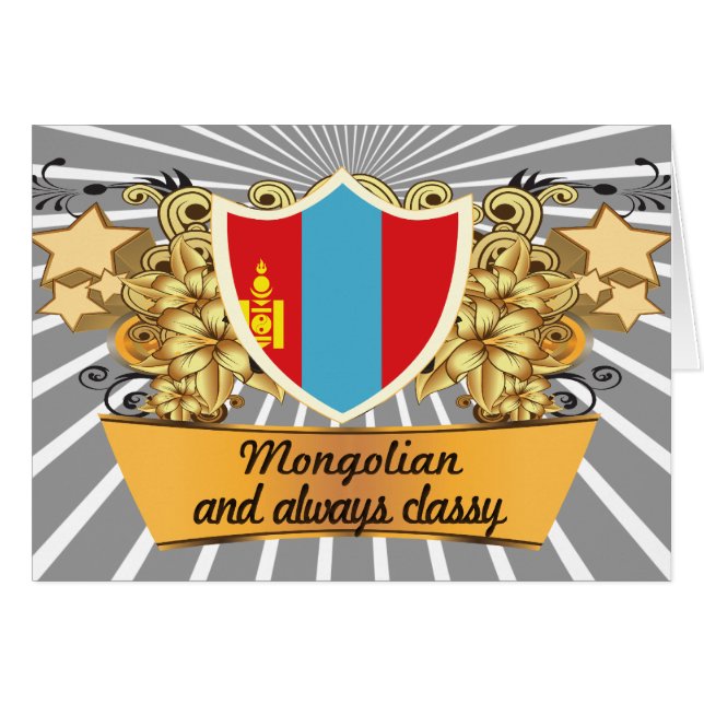 Classy Mongolian (Front Horizontal)