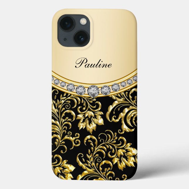 Classy Monogram Design Case-Mate iPhone Case (Back)