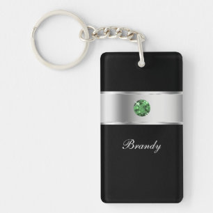 Classy Monogram Keychains