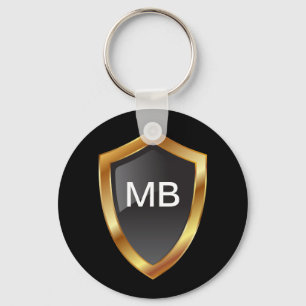 Classy Monogram Keychains