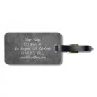 Classy Monogram Luggage Tag