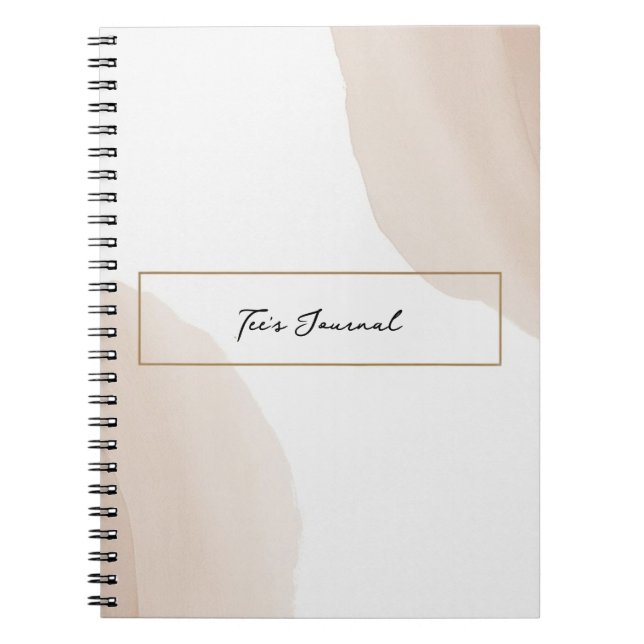 Classy neutral journal (Front)