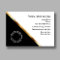 Classy Notary Service Business Cards