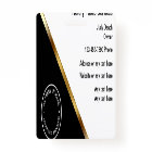 Classy Notary Service Business Cards