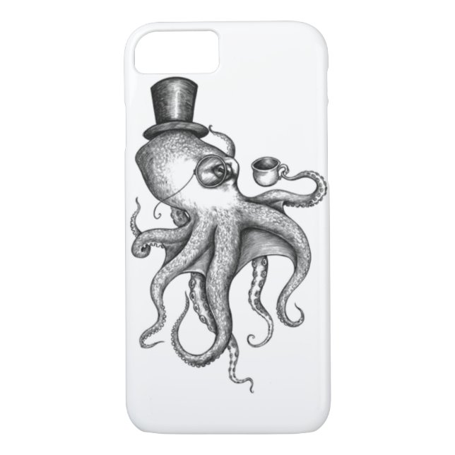 Classy Octopus Case (Back)