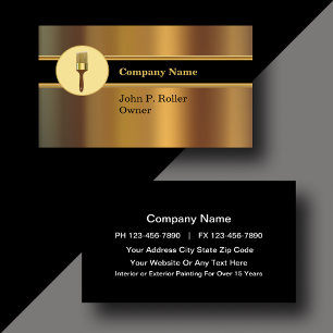 Classy Painter Business Cards