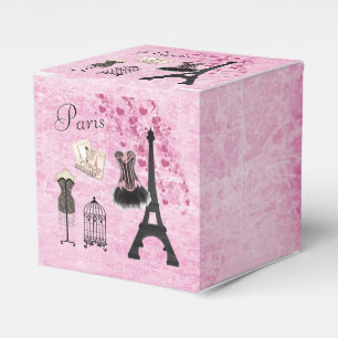 Classy Paris Fashion Eiffel Tower Favour Box