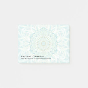Classy Pastel Colour Mandala Design Post-it Notes