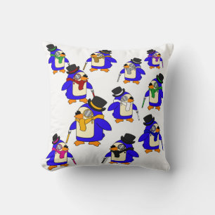 Classy Penguins Cushion