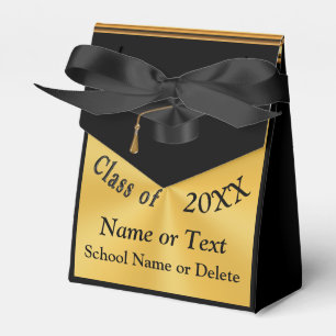 Classy Personalised Graduation Favour Boxes