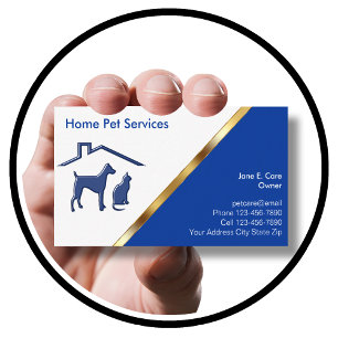 Classy Pet Business Cards