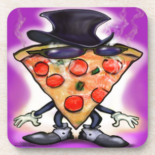Classy Pizza Coaster
