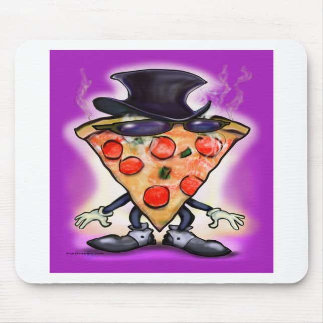 Classy Pizza Mouse Pad (Front)