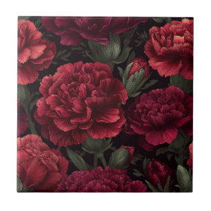 Classy Portuguese Carnation Tiles