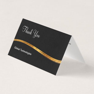 Classy Professional Mini Thank You Cards