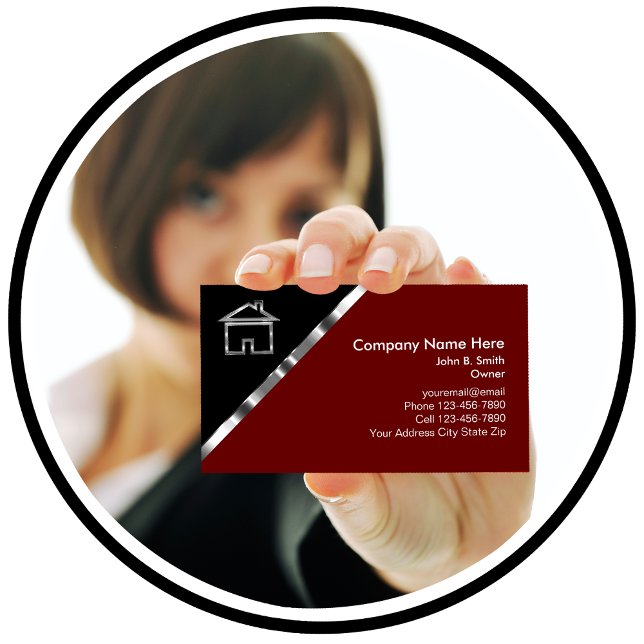 Classy Realtor Real Estate Business Cards  (Creator Uploaded)