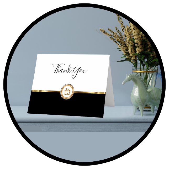 Classy Realtor Thank You Cards (Creator Uploaded)