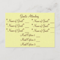Classy Redneck RSVP