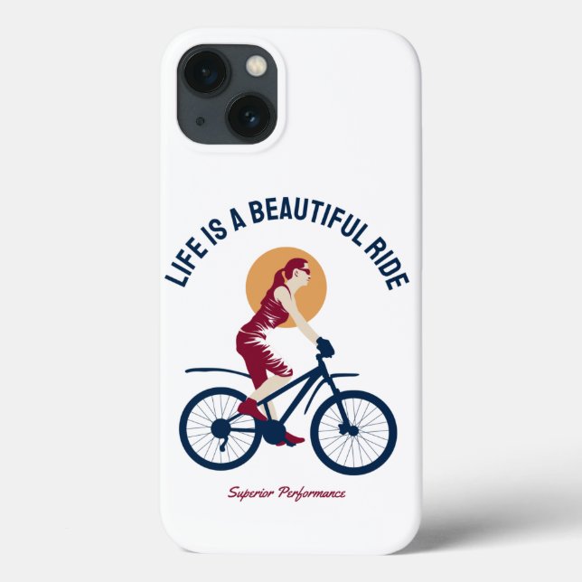 Classy Rider - Life is a Beautiful Ride Case-Mate iPhone Case (Back)