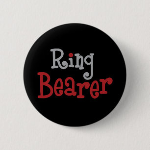 Classy Ring Bearer 6 Cm Round Badge