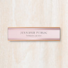 Classy Rose Gold Template Modern Professional