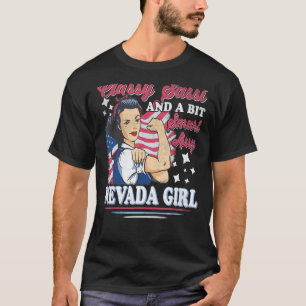 Classy Sassi And A Bit Smart Assi Nevada Girl T-Shirt