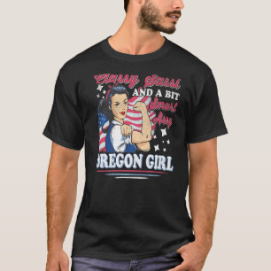 Classy Sassi And A Bit Smart Assi Oregon Girl T-Shirt