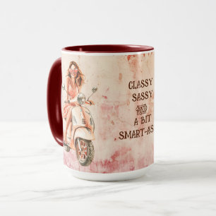 CLASSY SASSY AND A BIT SMART-ASSY MUG