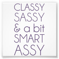 Classy Sassy and a Bit Smart Assy