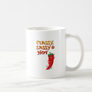 Classy Sassy And Hot Pepper Diva Coffee Mug