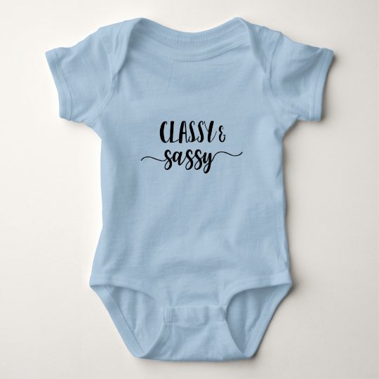 Classy & Sassy Baby Bodysuit