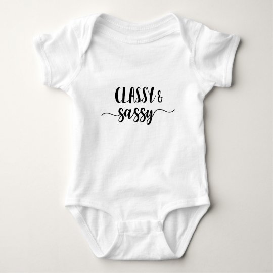 Classy & Sassy Baby Bodysuit