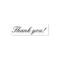 Classy Script Thank You