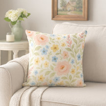 Classy Shabby Chic French Floral Art Pattern