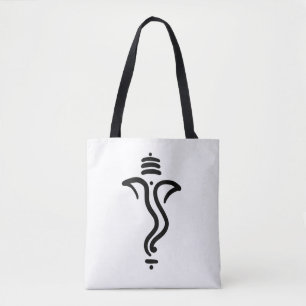 Classy Simple Ganesha/Indian God Tote Bag