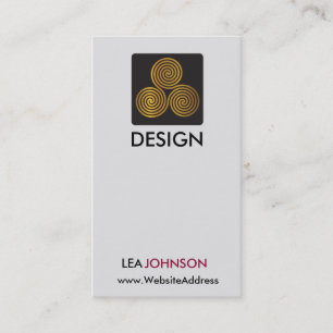 Classy Simple Logo Business Card