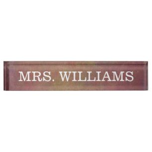 Classy + Simple Professional Nameplate