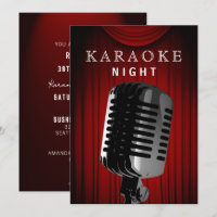Classy Stage 30th Birthday Karaoke Night Party