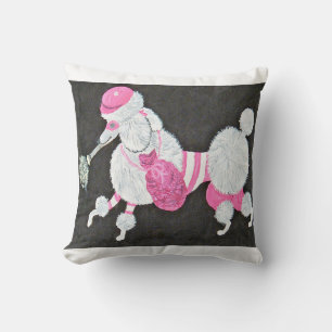 Classy Stylish Poodle Burglar Cushion