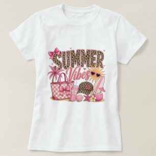 Classy Summer Vibes Graphic T-Shirt