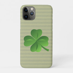Classy Trendy  Irish Lucky Shamrock iPhone 11 Pro Case